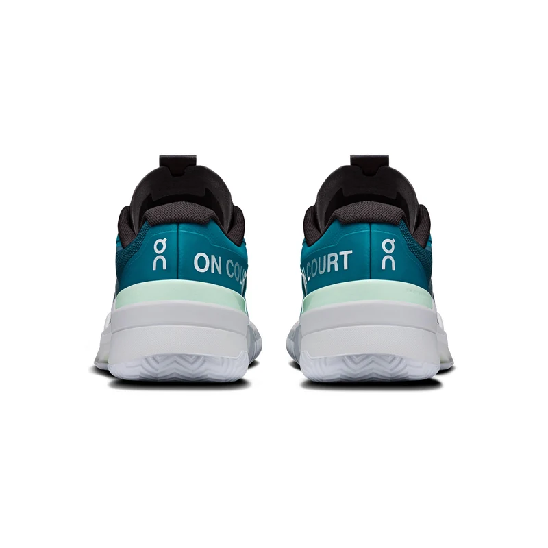 THE ROGER Pro Fire Chaussure terre battue Hommes - bleu petrol, blanc