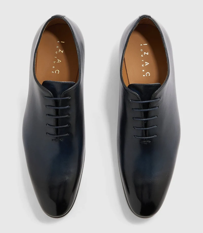 Richelieu couture marine "Edmondo"