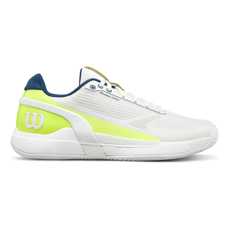 Rush Pro 5 Padel Chaussures padel Hommes - blanc, jaunes fluo