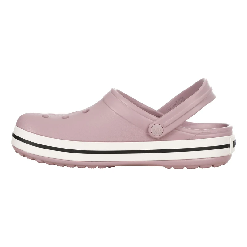 Crocband Clog Tongs Unisex - lilas, blanc
