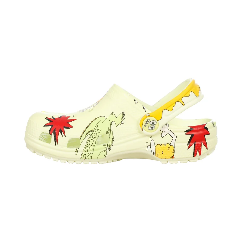 Classic Glow Tongs Enfants - vert, multicouleur