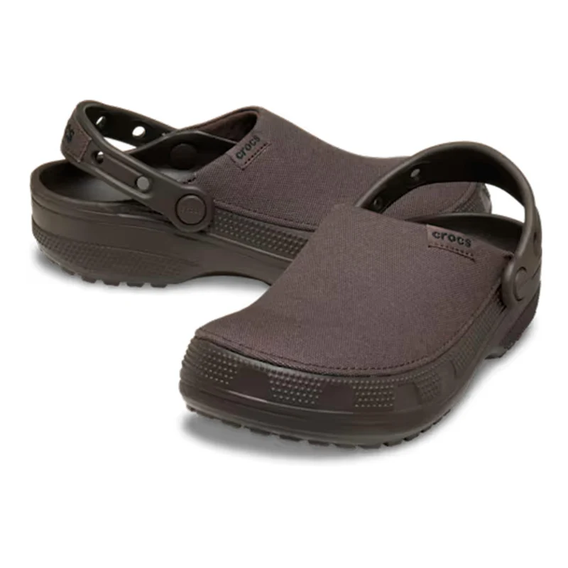 Classic Crafted Clog Tongs Hommes - marron
