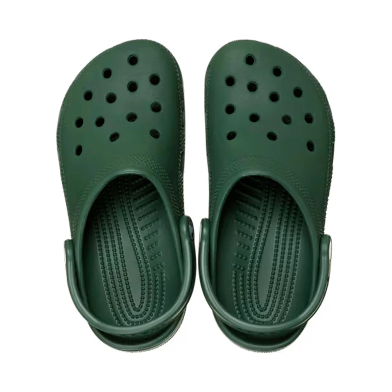 Classic Clog Tongs Enfants - vert foncé
