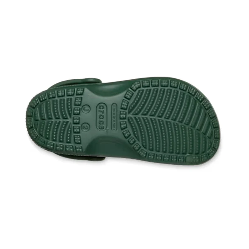 Classic Clog Tongs Enfants - vert foncé