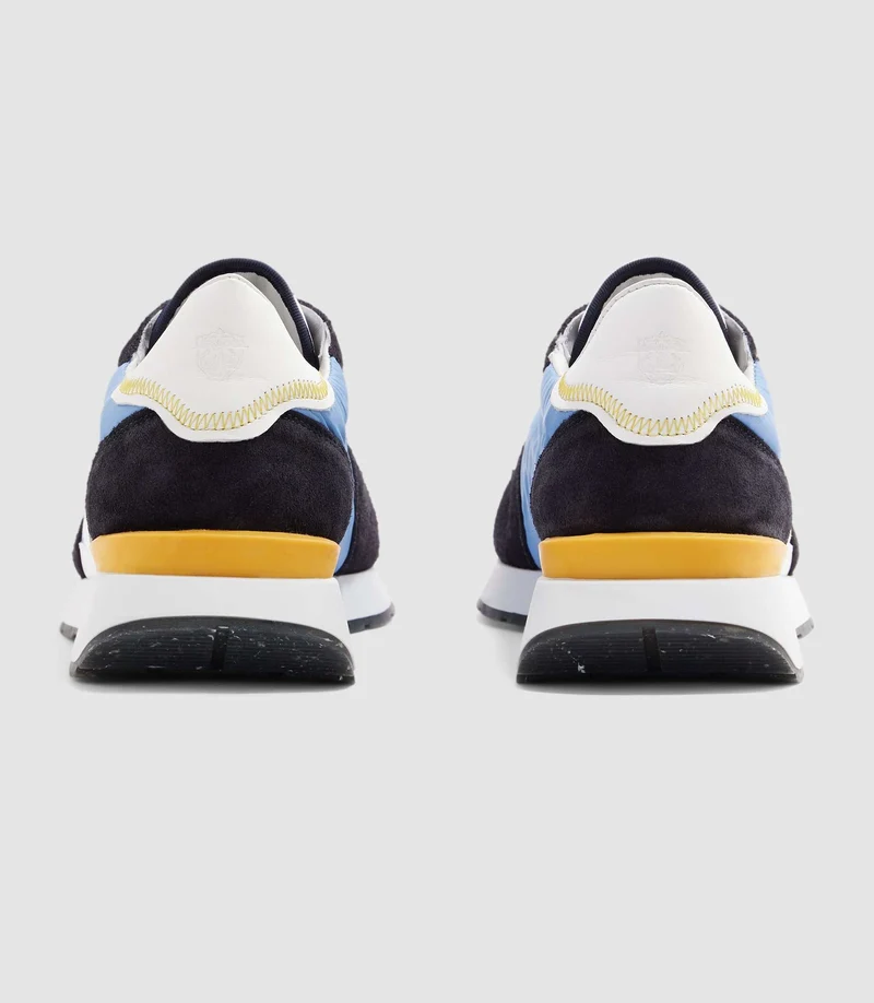 Sneakers bleu ciel et marine "Edisson"