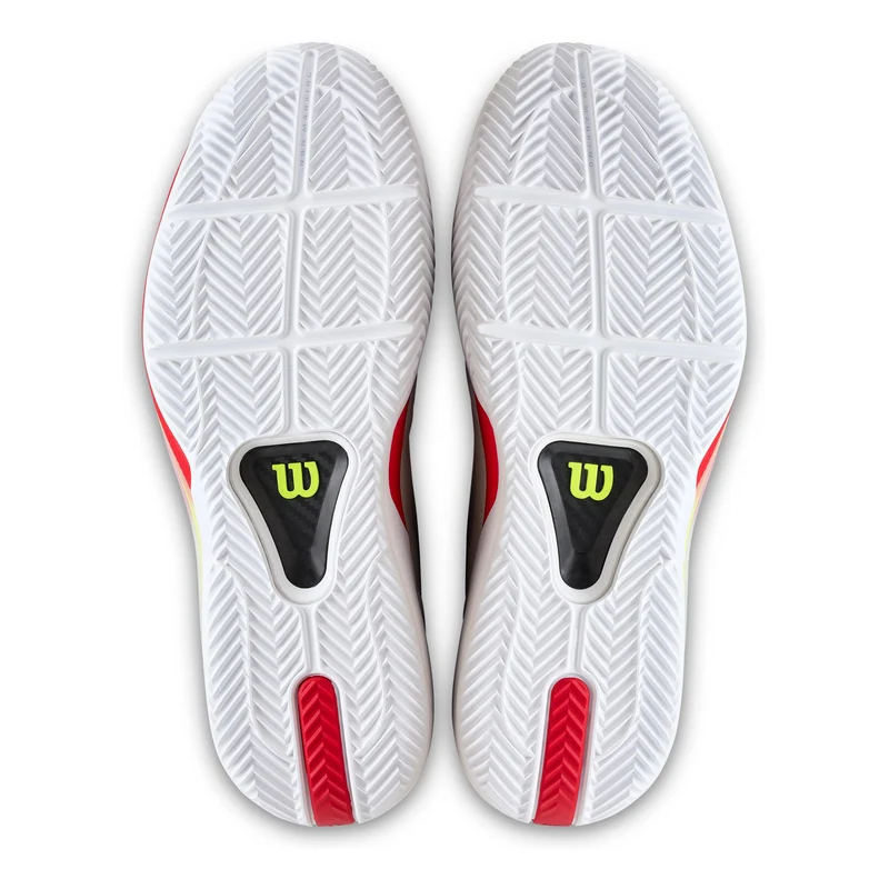 Rush Tour 5 Chaussure terre battue Hommes-blanc, noir