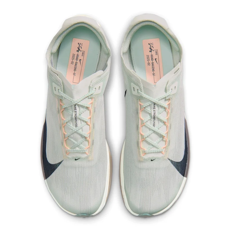 Streakfly 2 Chaussure de compétition Hommes - vert clair, abricot