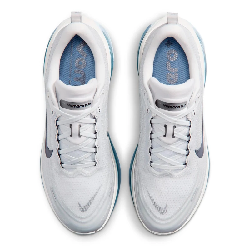 Vomero Plus Chaussure de running sans stabilisateurs Hommes - blanc, bleu gris