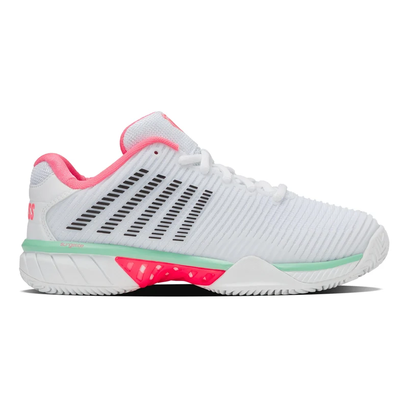 Hypercourt Express 2 Chaussure Terre Battue Femmes-Blanc,Multicouleur