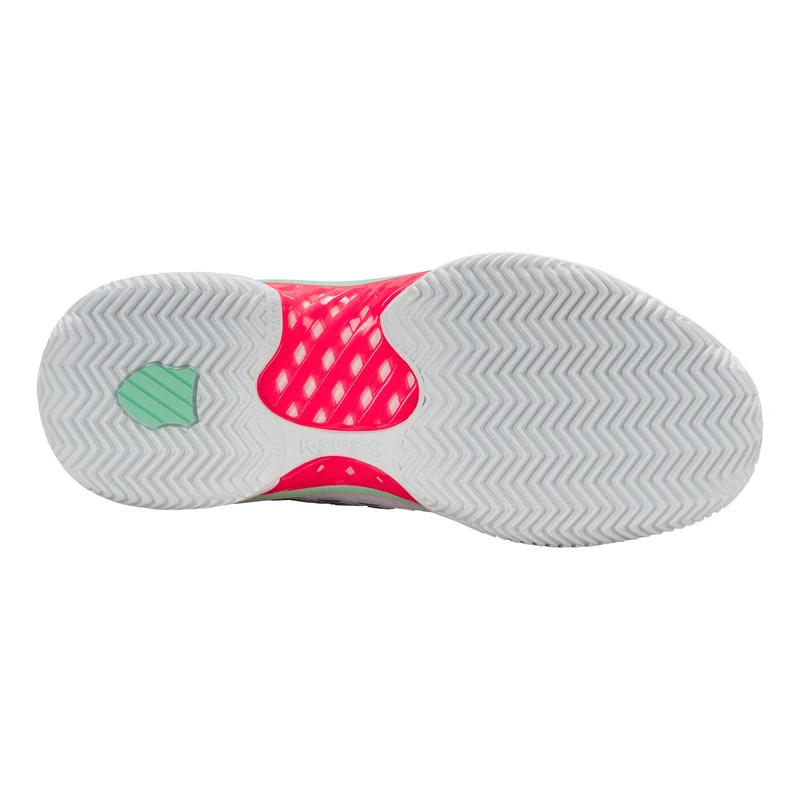 Hypercourt Express 2 Chaussure Terre Battue Femmes-Blanc,Multicouleur