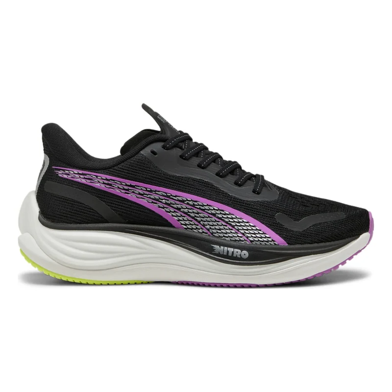 Velocity Nitro 3 Chaussure De Running Sans Stabilisateurs Femmes-Noir,Violet