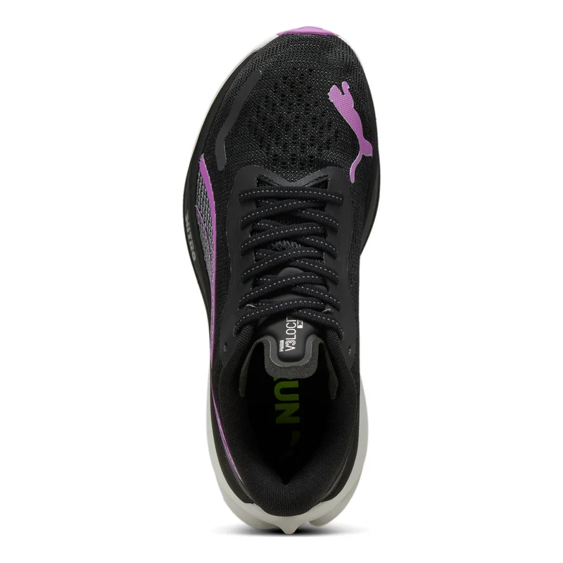 Velocity Nitro 3 Chaussure De Running Sans Stabilisateurs Femmes-Noir,Violet
