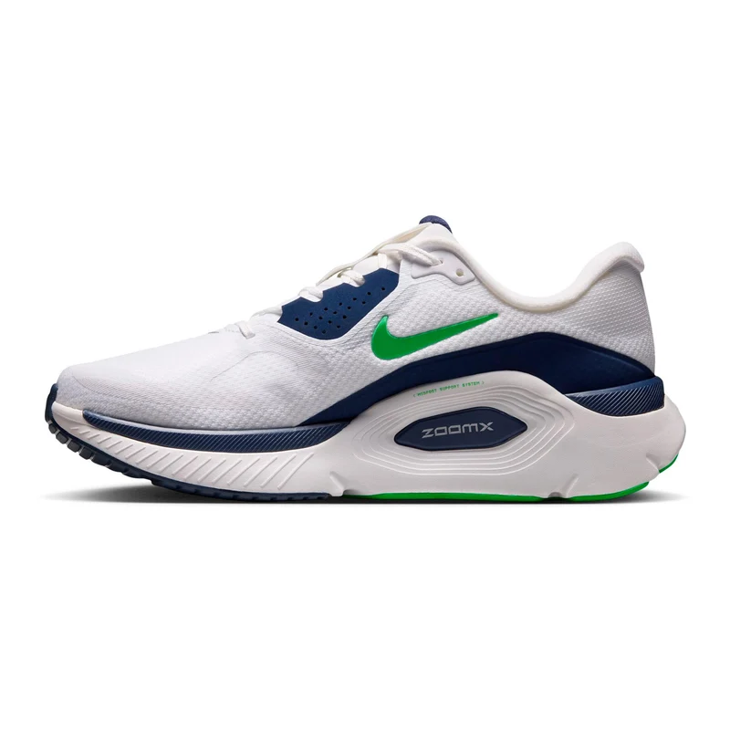 Structure Plus Chaussure de running avec stabilisateurs Hommes - blanc, bleu foncé