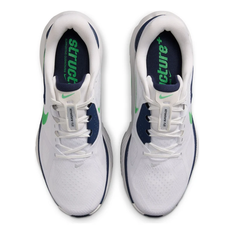 Structure Plus Chaussure de running avec stabilisateurs Hommes - blanc, bleu foncé