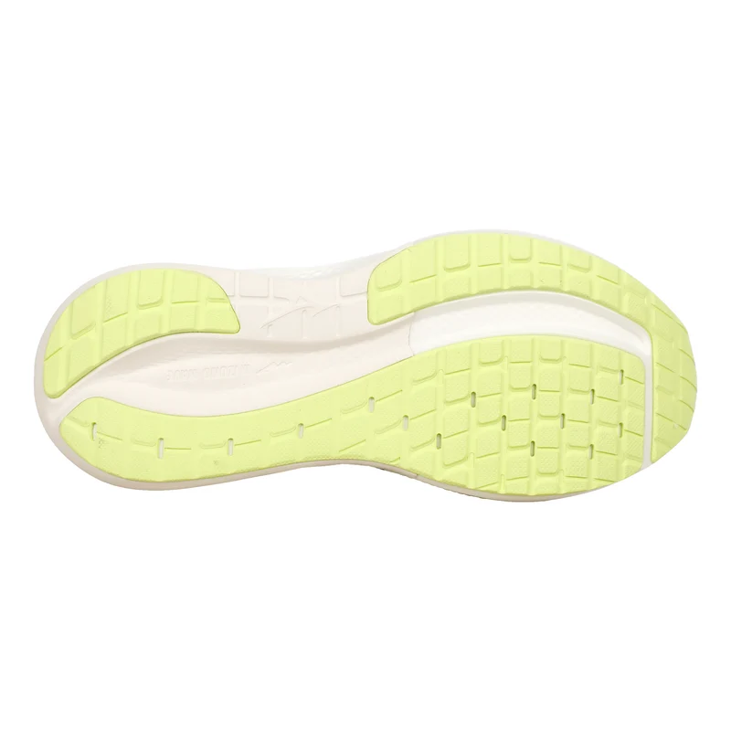 Wave Inspire 22 Chaussure de running avec stabilisateurs Femmes - gris clair, jaunes fluo