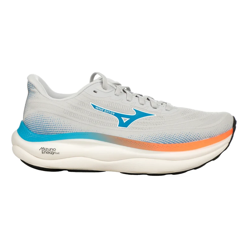 Wave Sky 9 Chaussure de running sans stabilisateurs Hommes - gris clair, orange