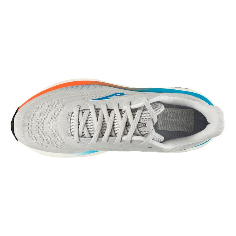 Wave Sky 9 Chaussure de running sans stabilisateurs Hommes - gris clair, orange
