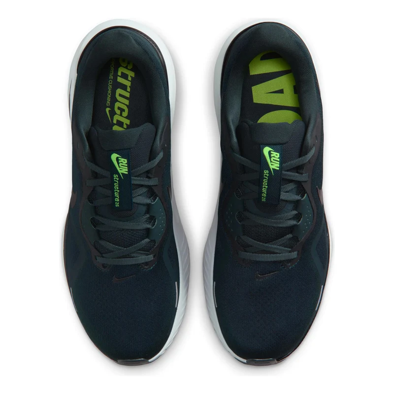 Structure 26 Chaussure de running avec stabilisateurs Hommes - vert, jaune