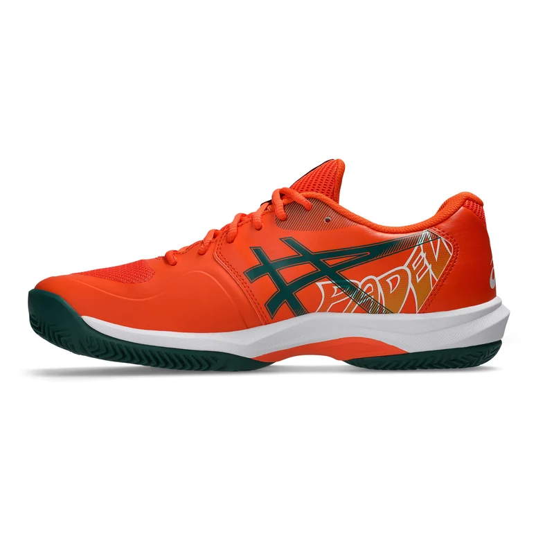Game FF Chaussures padel Hommes - orange fluo, vert foncé