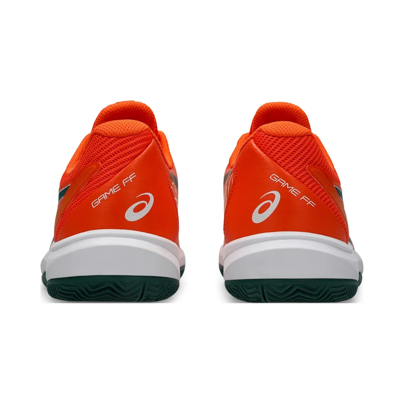 Game FF Chaussures padel Hommes - orange fluo, vert foncé