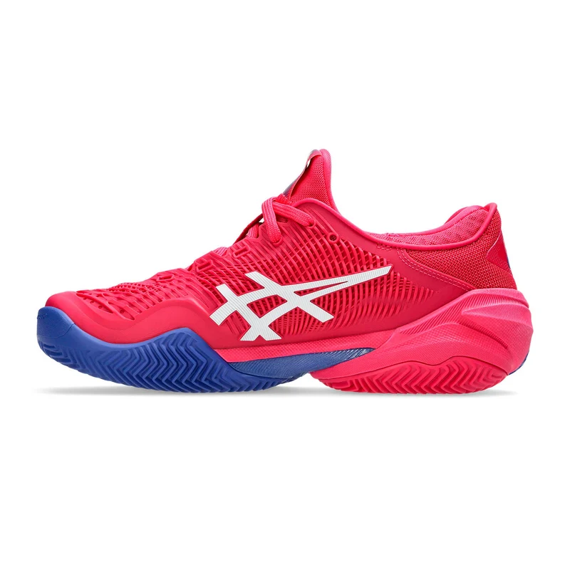 Court FF 3 Chaussure terre battue Femmes - baie, blanc