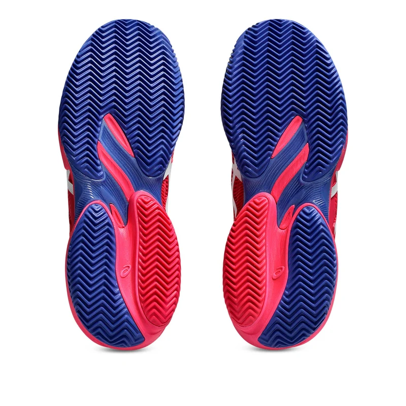 Court FF 3 Chaussure terre battue Femmes - baie, blanc
