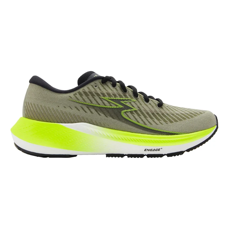 Kairos 3 Chaussure de running avec stabilisateurs Hommes-jaune, gris