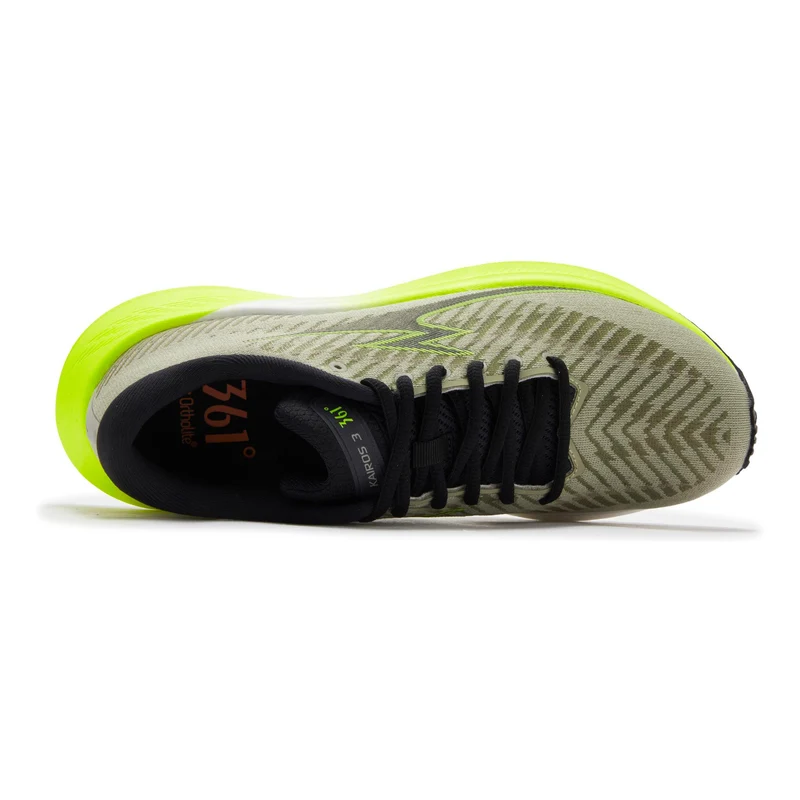 Kairos 3 Chaussure de running avec stabilisateurs Hommes-jaune, gris