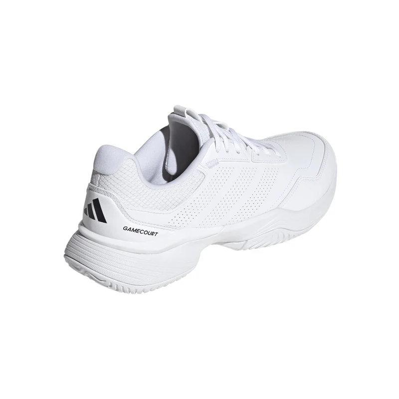 GameCourt 3 Leather Chaussures toutes surfaces Hommes - blanc