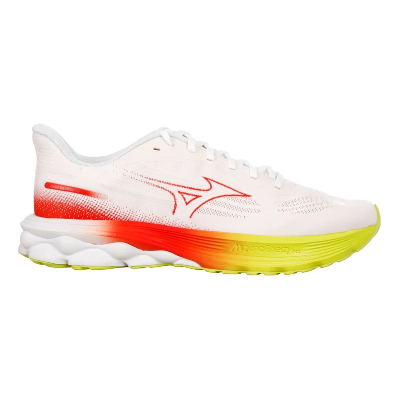 Wave Skyrise 7 Chaussure de running sans stabilisateurs Hommes - blanc, orange