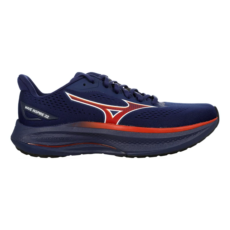 Wave Inspire 22 Chaussure de running avec stabilisateurs Hommes - bleu foncé, rouge