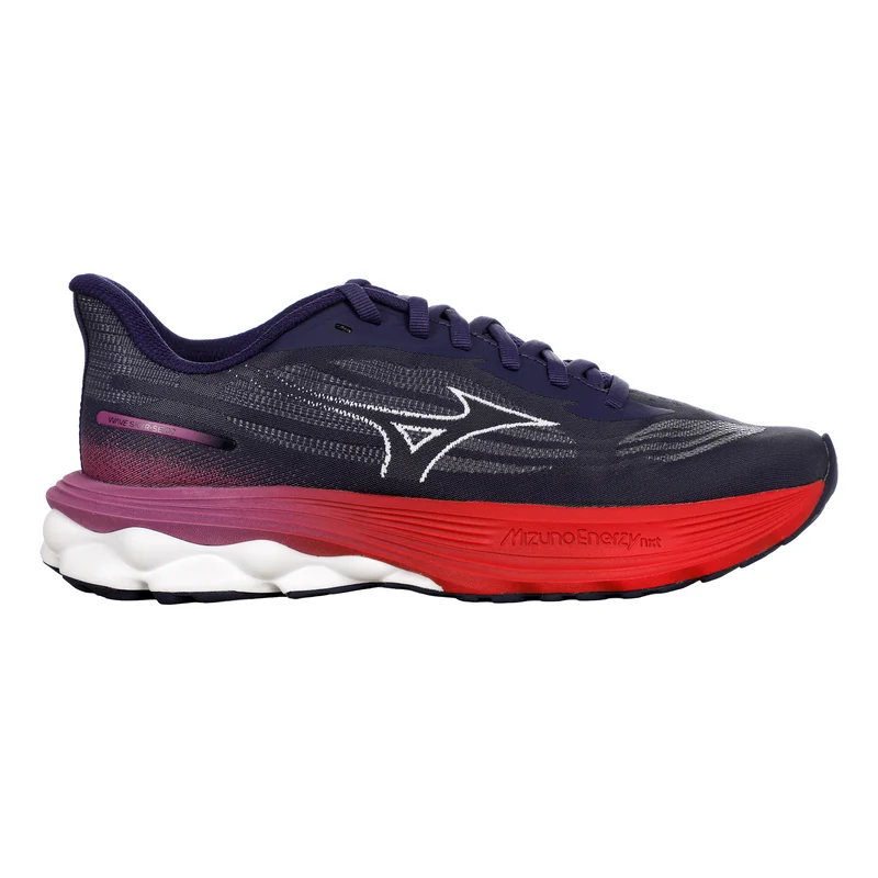 Wave Skyrise 7 Chaussure de running sans stabilisateurs Femmes - bleu foncé, rouge