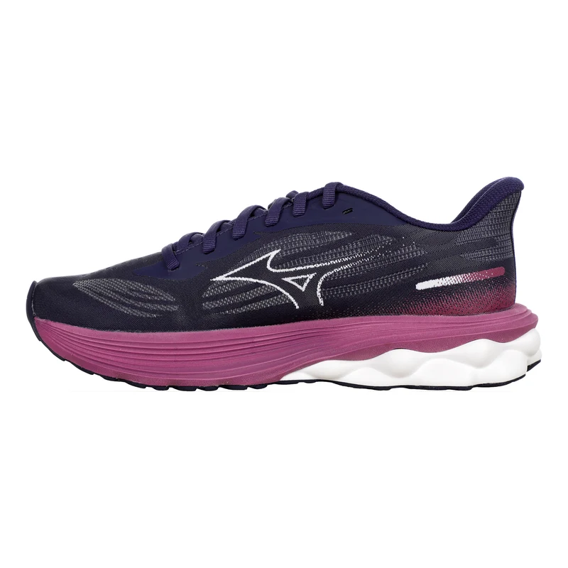 Wave Skyrise 7 Chaussure de running sans stabilisateurs Femmes - bleu foncé, rouge