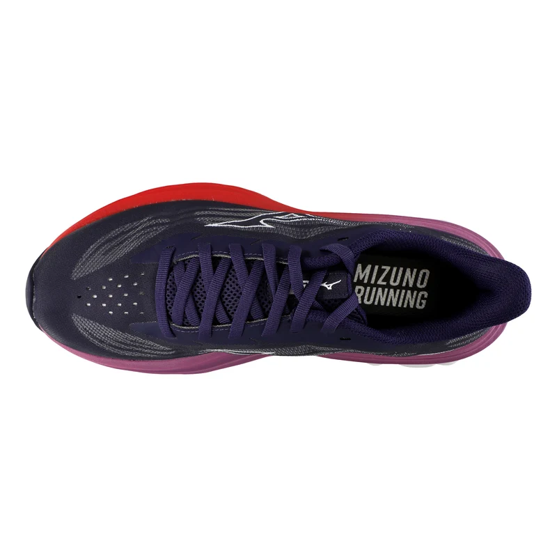 Wave Skyrise 7 Chaussure de running sans stabilisateurs Femmes - bleu foncé, rouge
