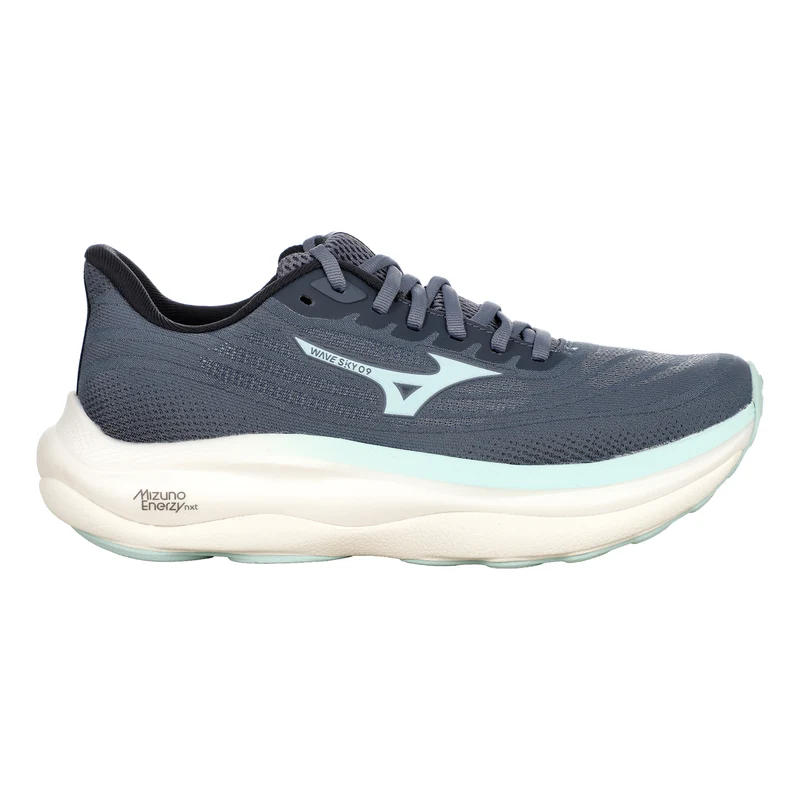 Wave Sky 9 Chaussure de running sans stabilisateurs Femmes - bleu gris, menthe
