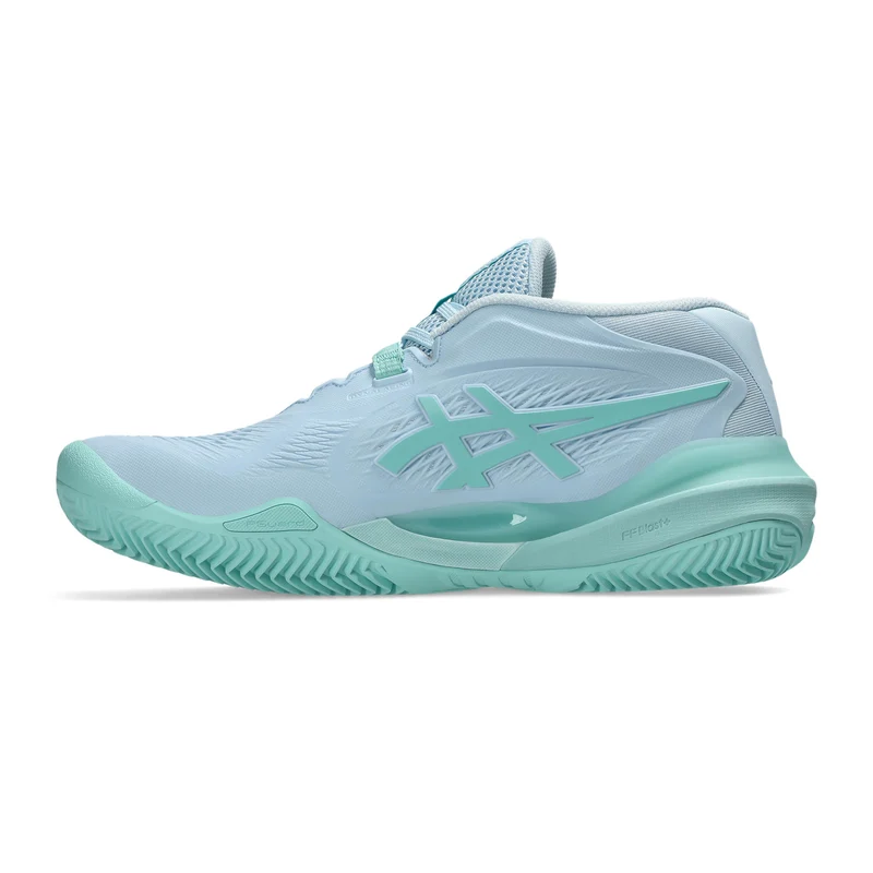 Gel-Resolution X Chaussure terre battue Femmes - bleu clair, menthe