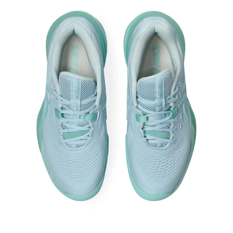 Gel-Resolution X Chaussure terre battue Femmes - bleu clair, menthe