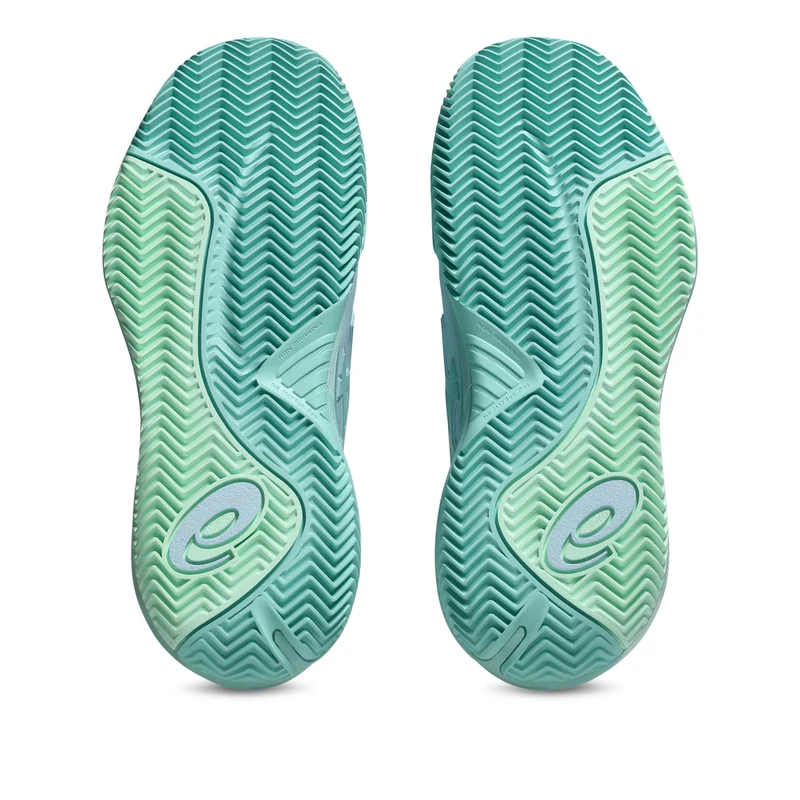 Gel-Resolution X Chaussure terre battue Femmes - bleu clair, menthe