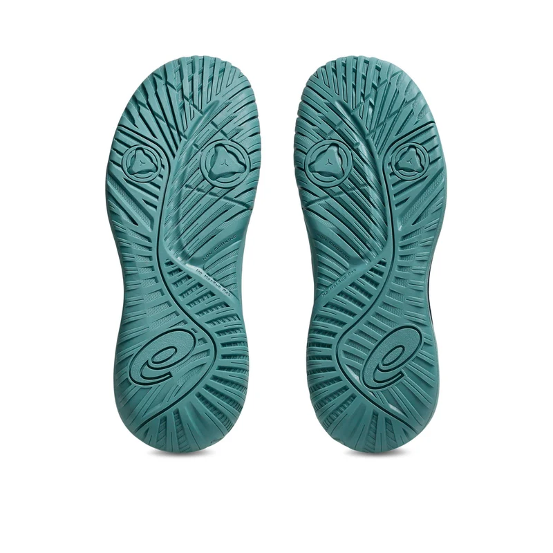 Gel-Resolution X GS Chaussures toutes surfaces Enfants - blanc, bleu petrol