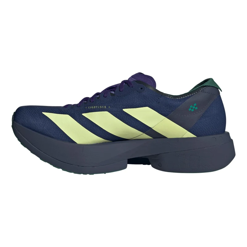 adizero Adios Pro 4 Chaussure de compétition Hommes - bleu foncé, jaune