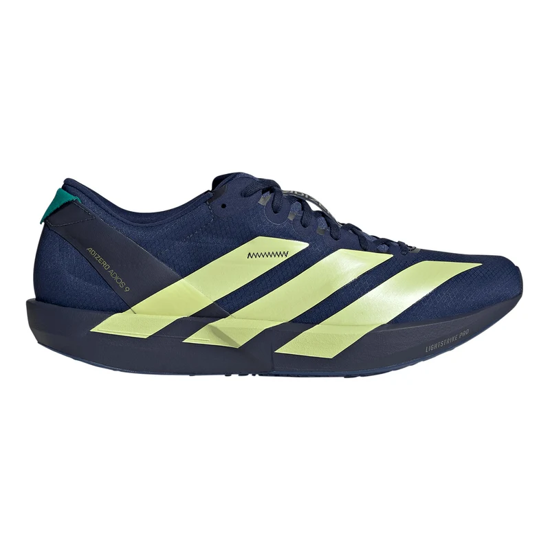 adizero Adios 9 Chaussure de compétition Hommes - bleu foncé, jaune