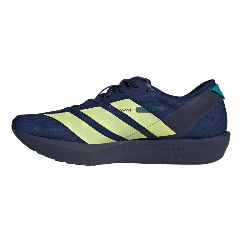 adizero Adios 9 Chaussure de compétition Hommes - bleu foncé, jaune