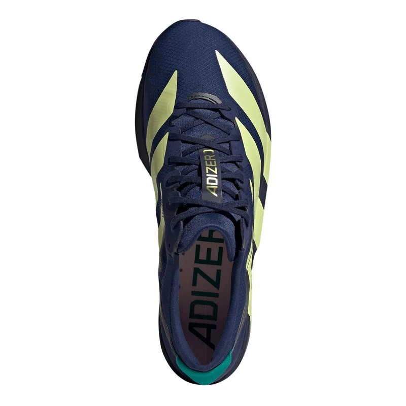 adizero Adios 9 Chaussure de compétition Hommes - bleu foncé, jaune