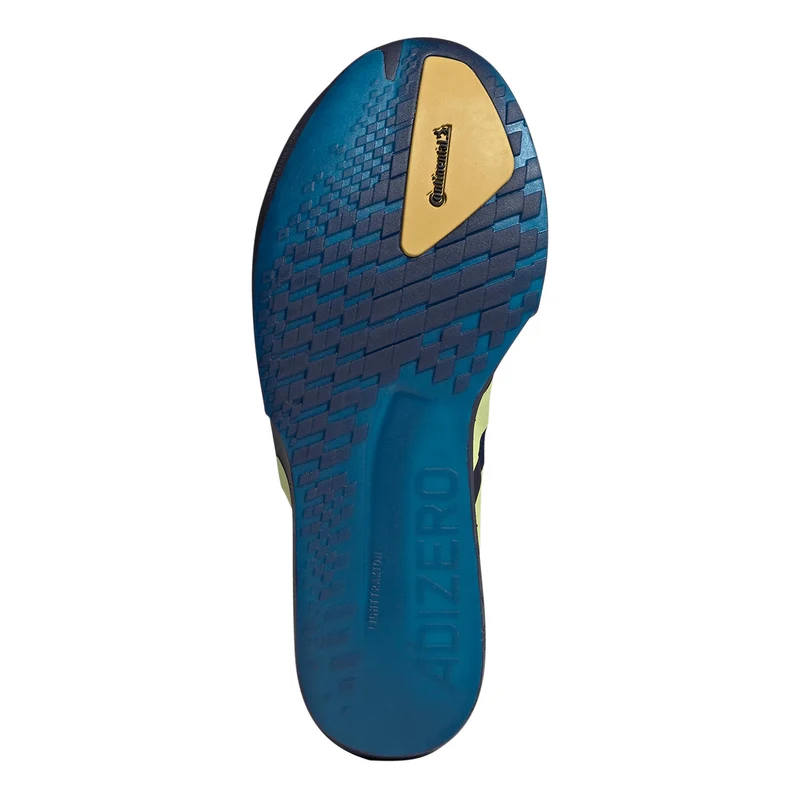 adizero Adios 9 Chaussure de compétition Hommes - bleu foncé, jaune