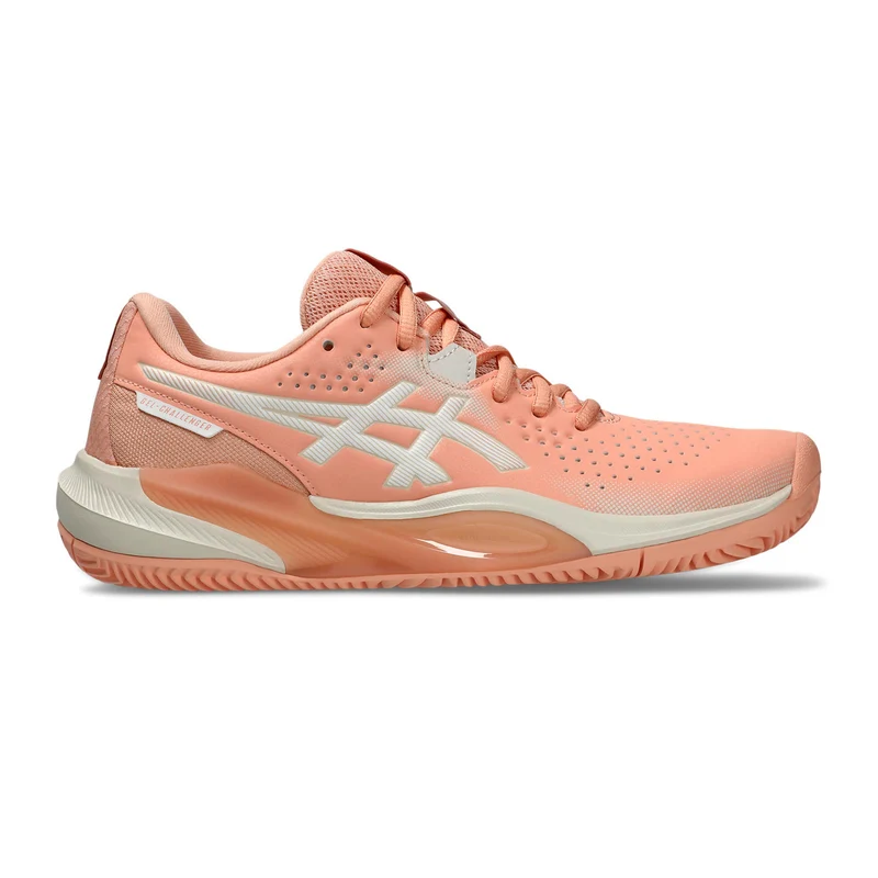 Gel-Challenger 15 Chaussure terre battue Femmes - abricot, blanc