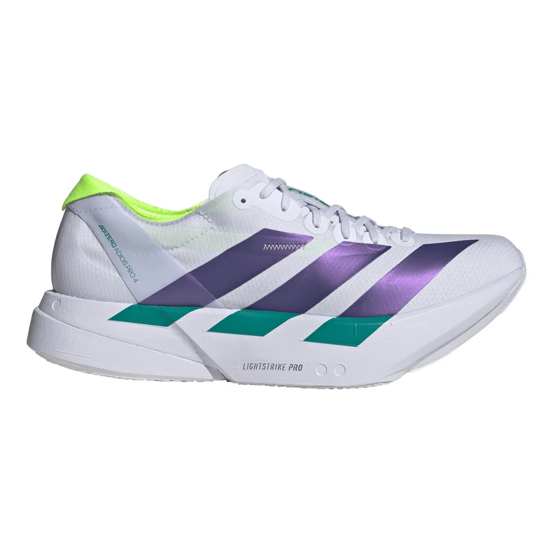 adizero Adios Pro 4 Chaussure de compétition Hommes - gris, lilas