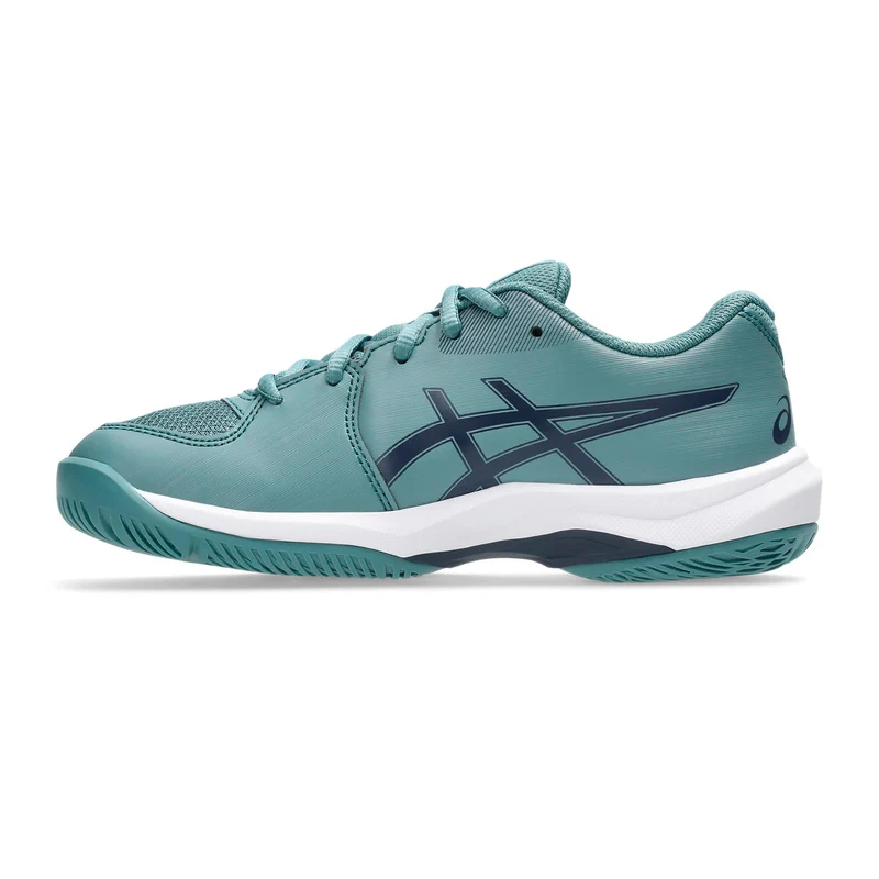 Gel-Game 10 GS Chaussures toutes surfaces Enfants - bleu petrol, blanc