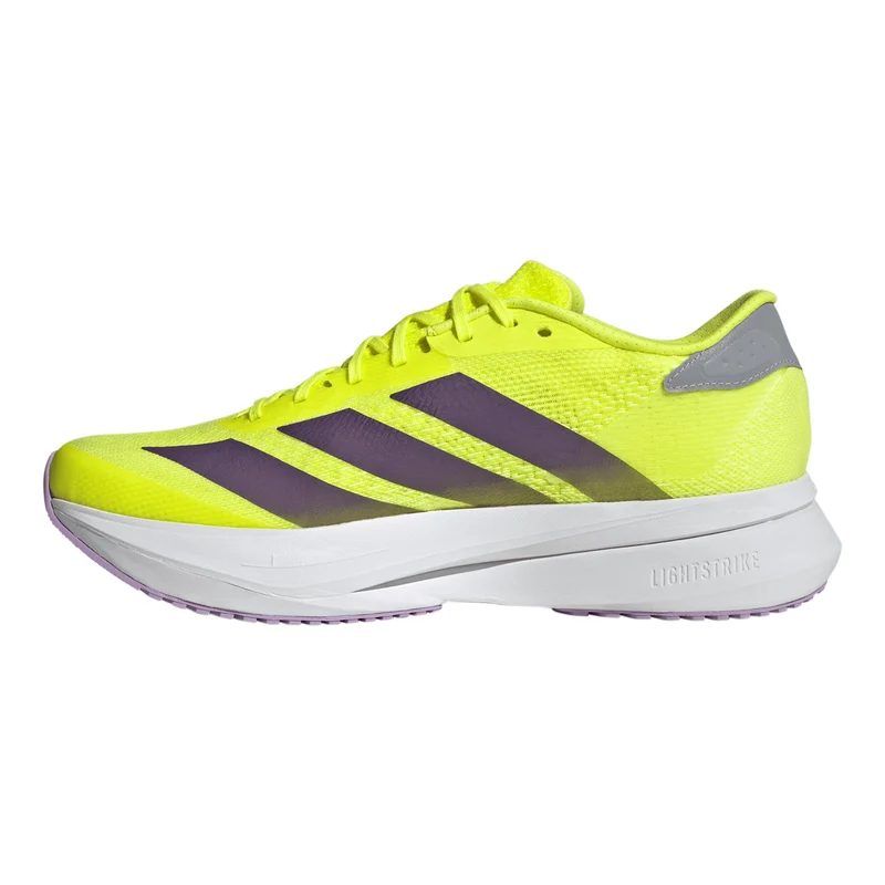 adizero SL 2 Chaussure de running sans stabilisateurs Hommes - jaunes fluo, gris