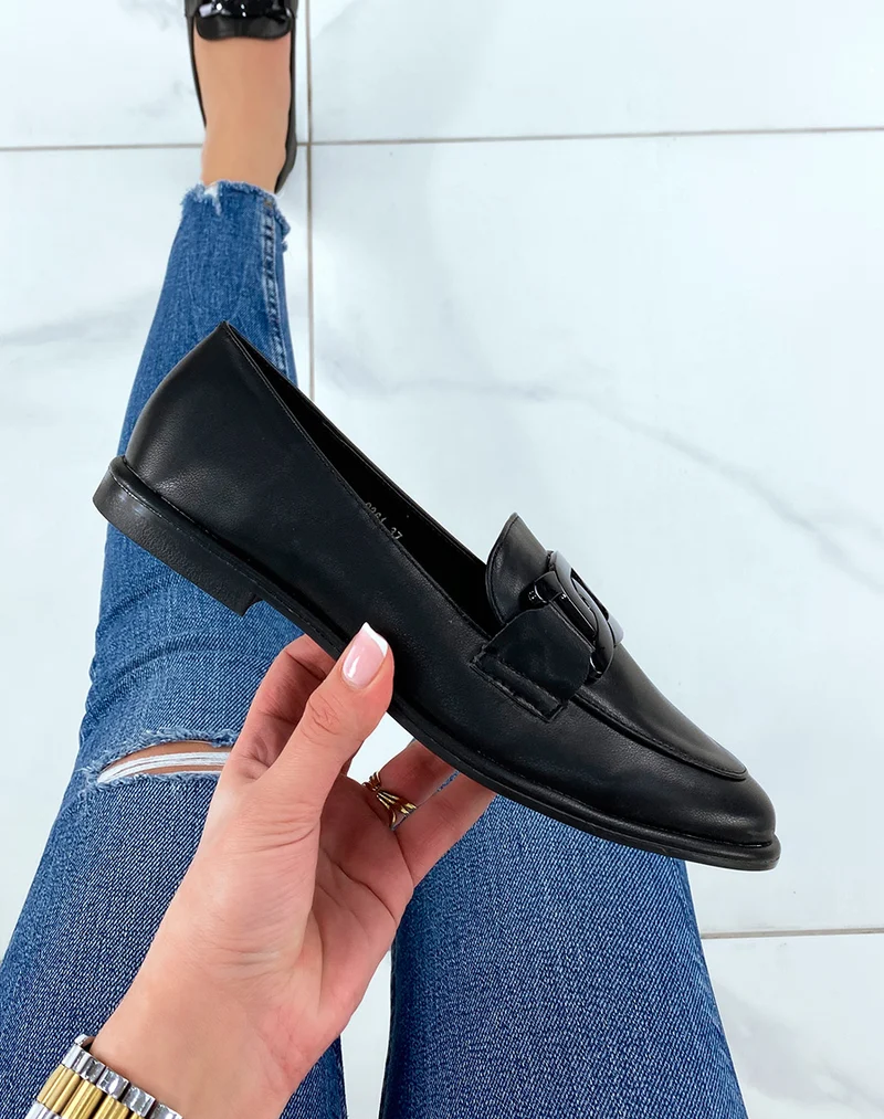 Mocassins noirs