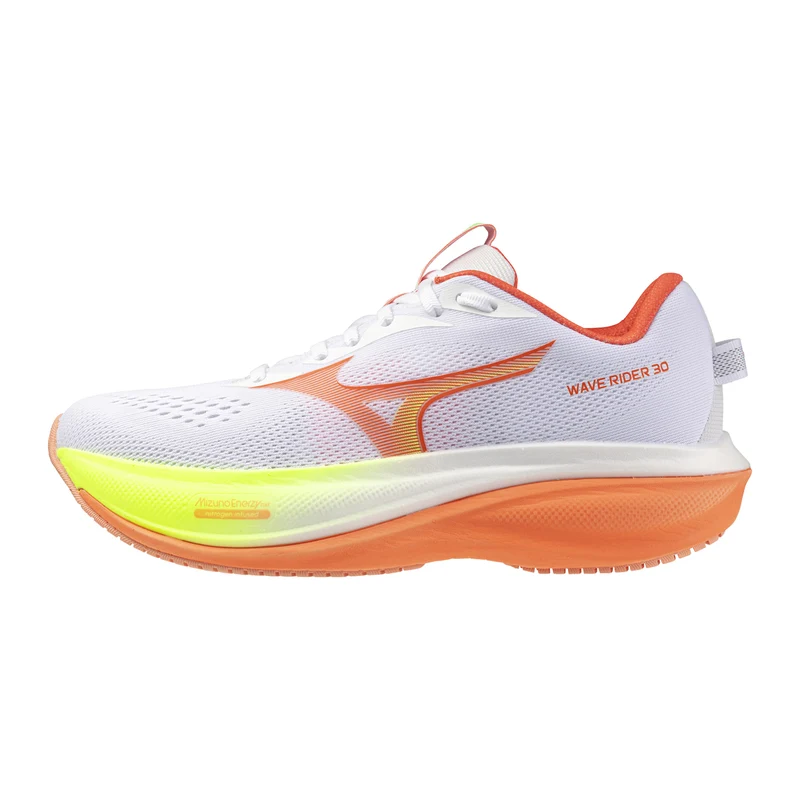 Wave Rider 30 Chaussure de running sans stabilisateurs Femmes - blanc, orange